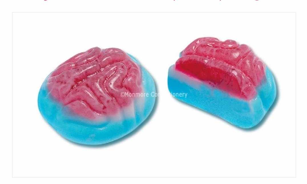100g jelly filled sweets, all to go into the same bag
