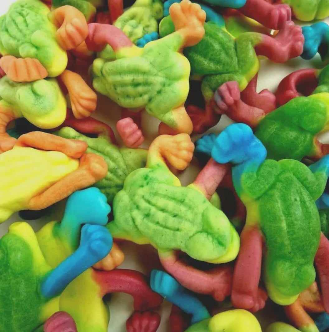 100g jelly filled sweets, all to go into the same bag