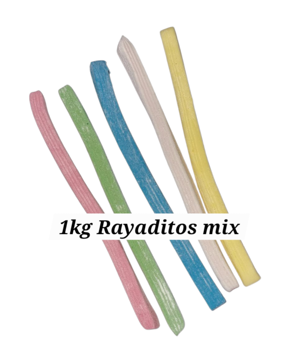 1kg Speciality Mixes - Cola, Blue, Red, Rayaditos, Fizzy Slices, Bottles, Rings, Skulls, Rocketz & Sugar-free