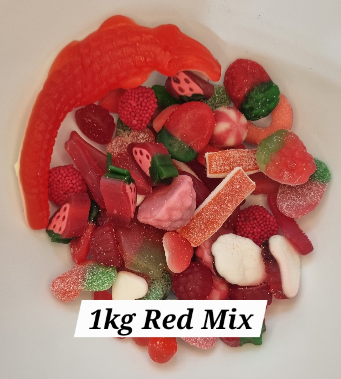 1kg Speciality Mixes - Cola, Blue, Red, Rayaditos, Fizzy Slices, Bottles, Rings, Skulls, Rocketz & Sugar-free