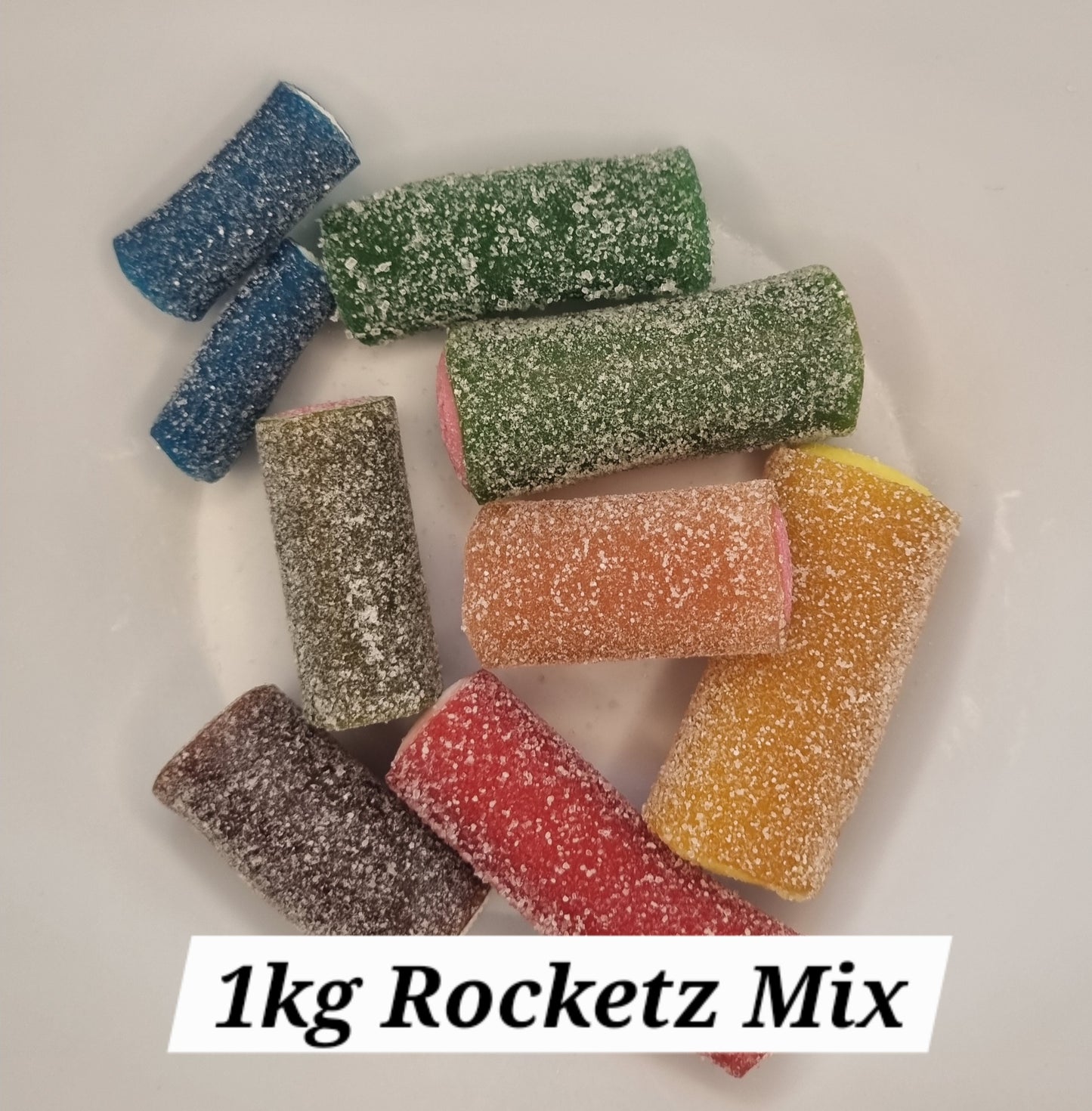1kg Speciality Mixes - Cola, Blue, Red, Rayaditos, Fizzy Slices, Bottles, Rings, Skulls, Rocketz & Sugar-free