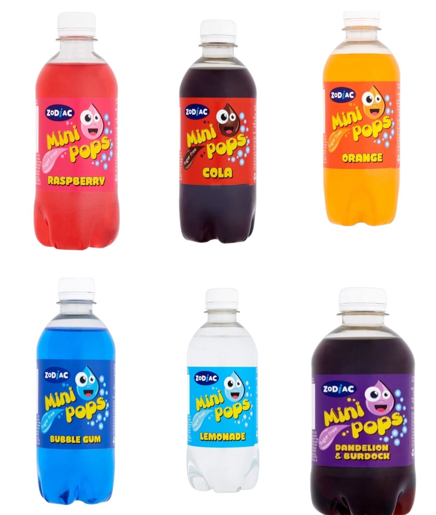 Zodiac pop drink 330ml in various flavours