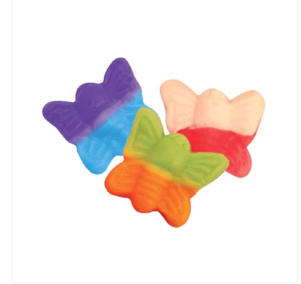 100g jelly filled sweets, all to go into the same bag