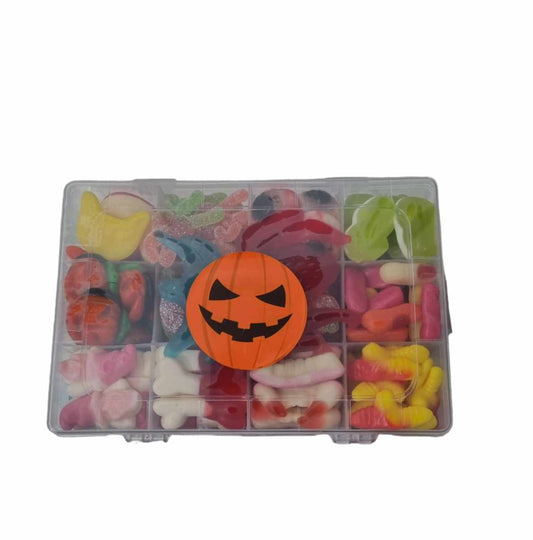 Snack box filled to the brim - can be filled with any sweet of your choice (picture is for illustration purposes only