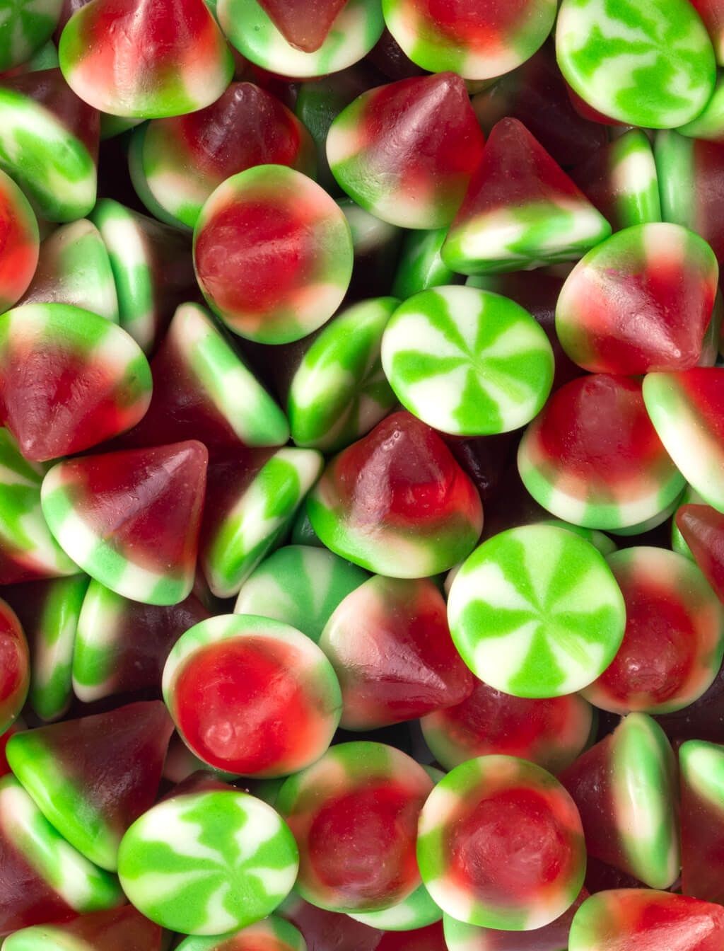 100g jelly filled sweets, all to go into the same bag