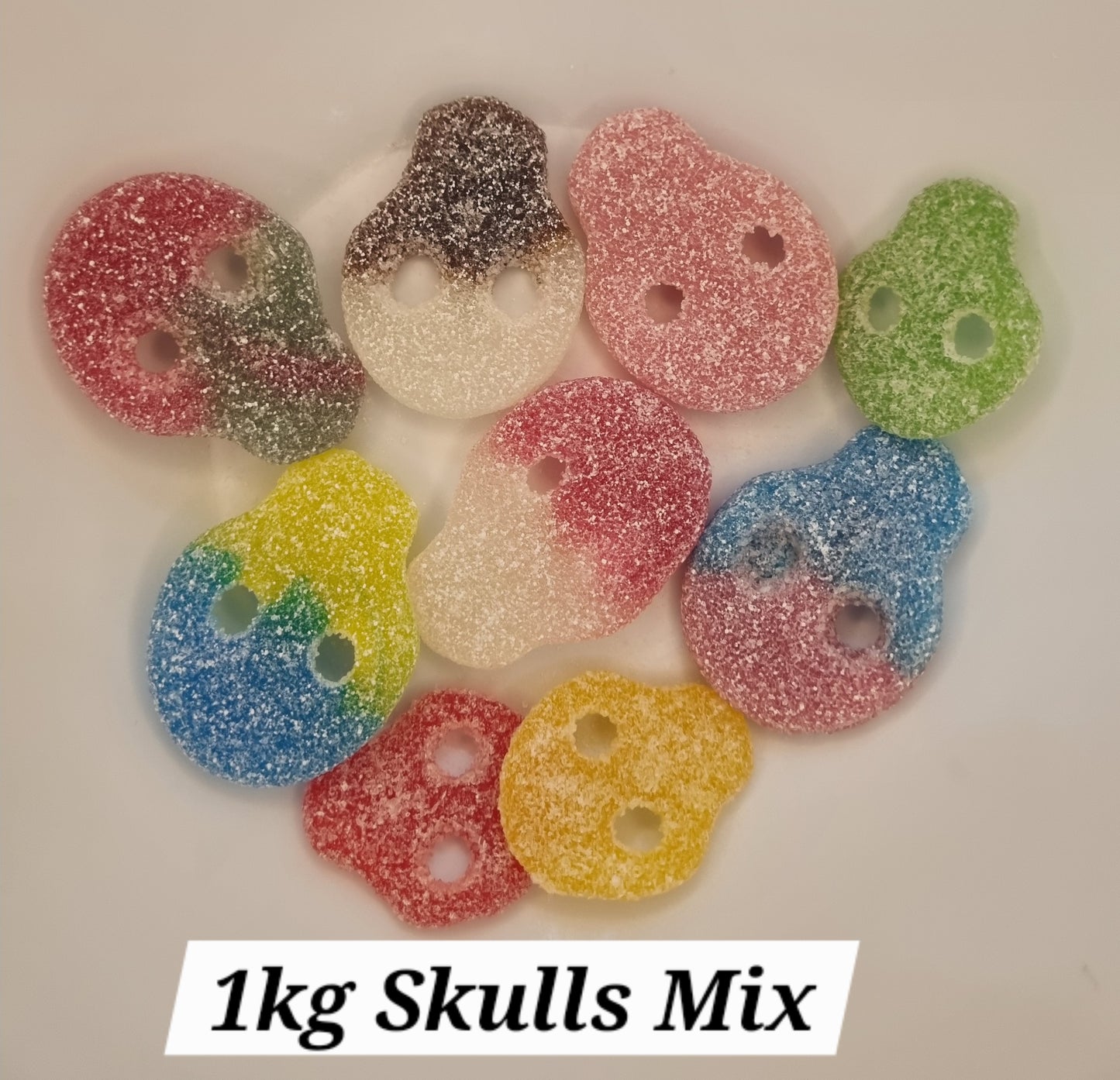 1kg Speciality Mixes - Cola, Blue, Red, Rayaditos, Fizzy Slices, Bottles, Rings, Skulls, Rocketz & Sugar-free