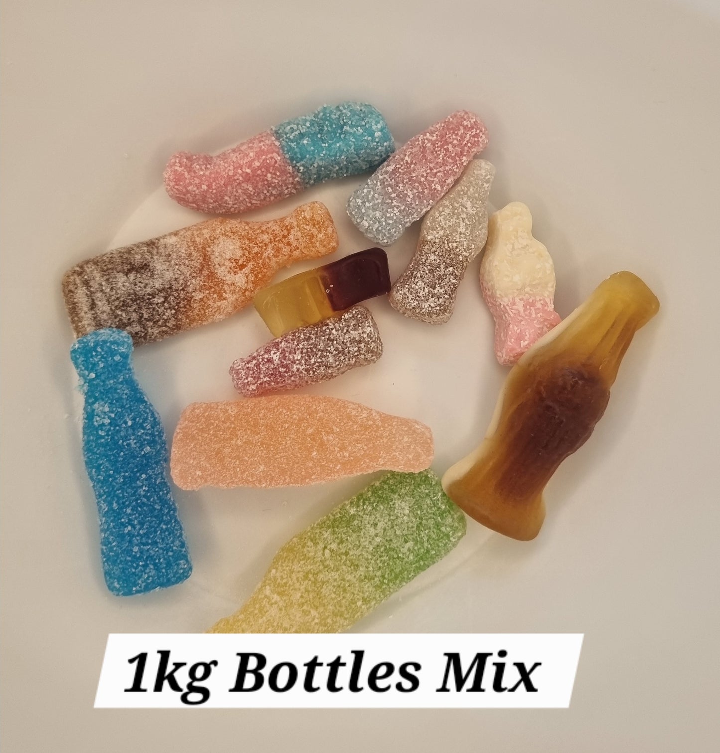 1kg Speciality Mixes - Cola, Blue, Red, Rayaditos, Fizzy Slices, Bottles, Rings, Skulls, Rocketz & Sugar-free