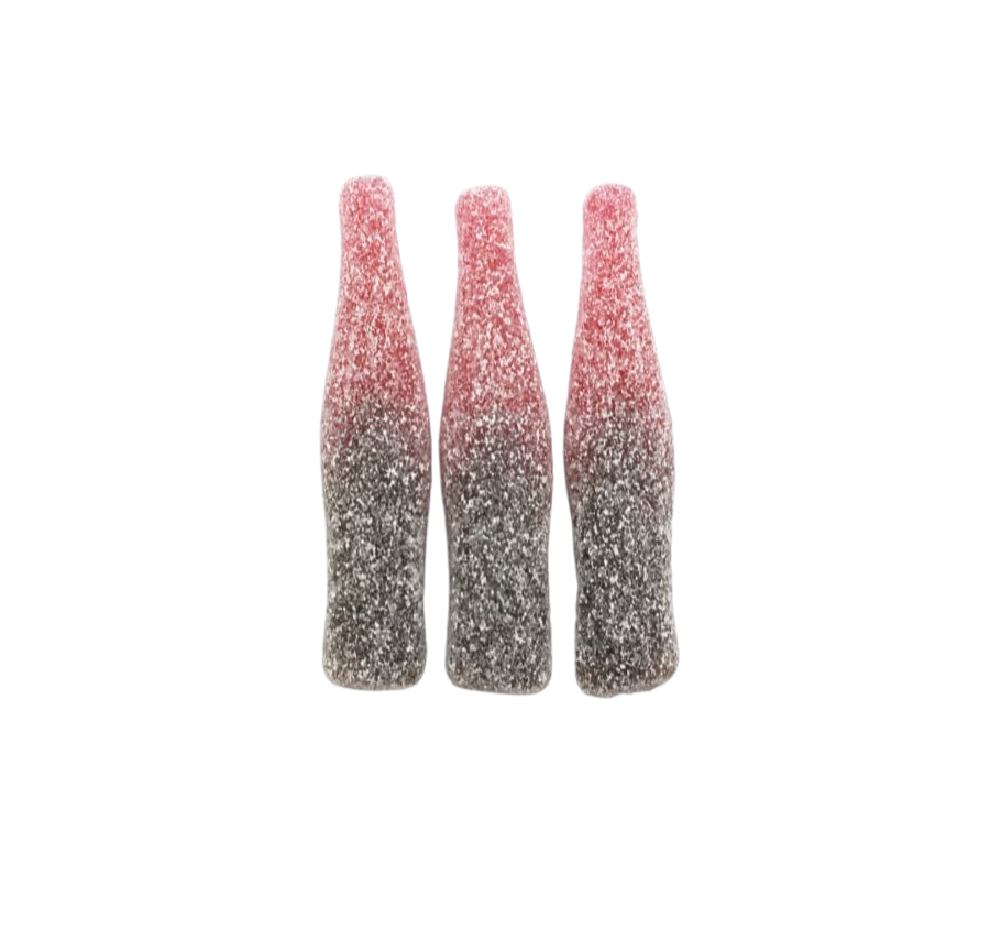 NEW SWEETS - IRON BREW BOTTLES, PINK & WHITE FIZZY STARS, FIZZY ABC LETTERS, GUMMY ABC LETTERS & TUTTI FRUTTI BOTTLES
