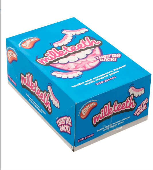 Barratt Milk Teeth 240 pieces in a box - 1.2kg