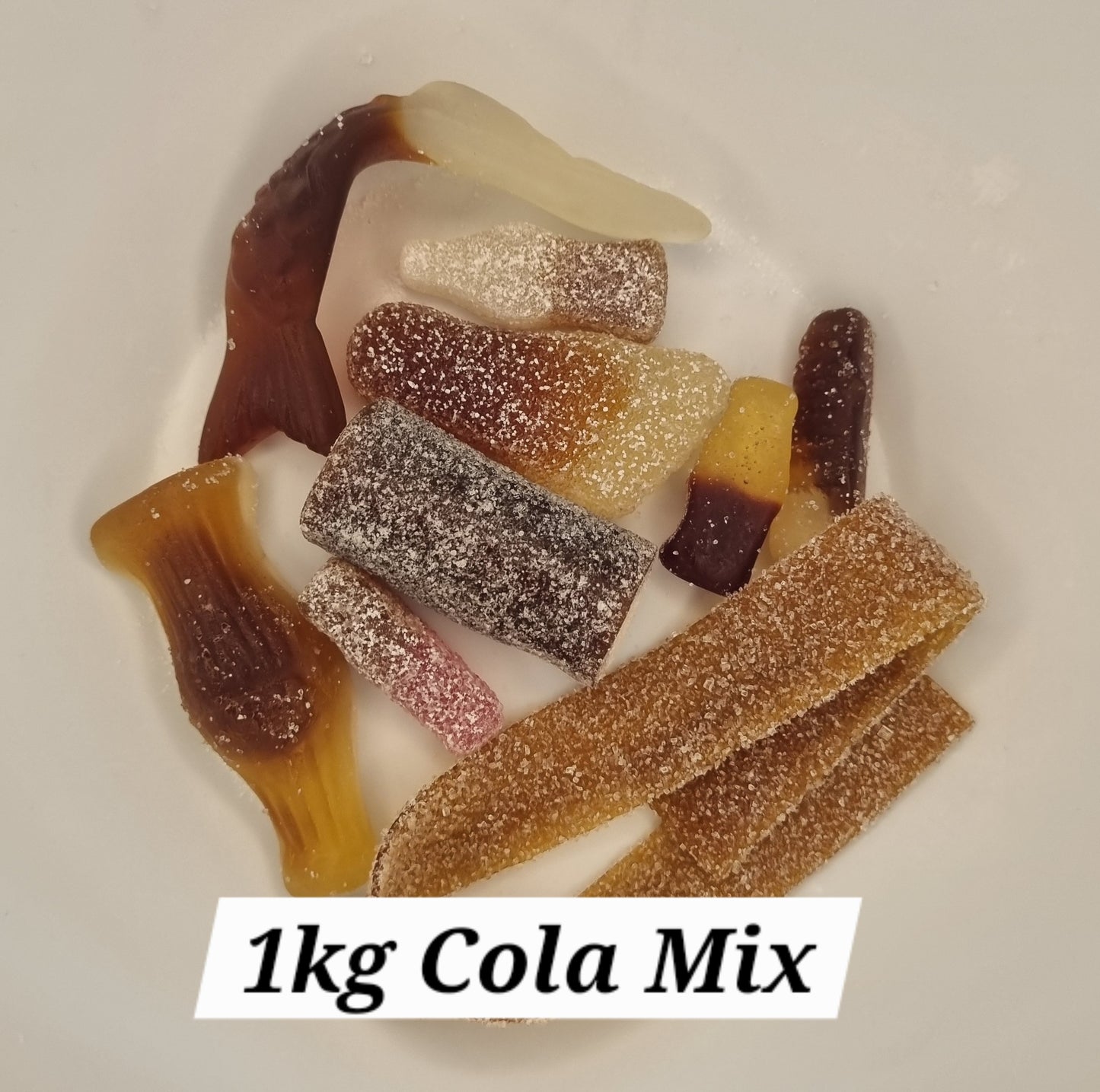 1kg Speciality Mixes - Cola, Blue, Red, Rayaditos, Fizzy Slices, Bottles, Rings, Skulls, Rocketz & Sugar-free